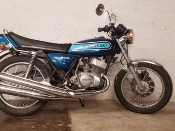 S3 400 KAWASAKI BLEU